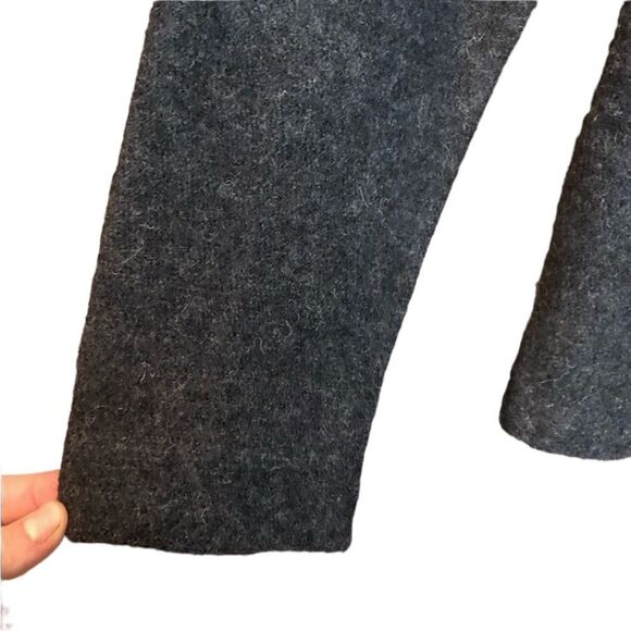 Elena Solano grey 100% boiled wool sweater - Picture 8 of 10